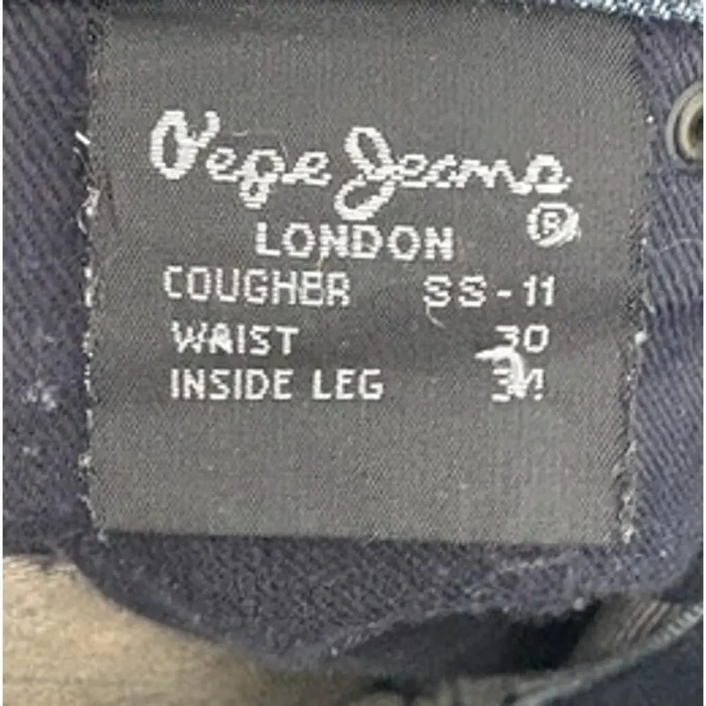 Vintage Mens Pepe London Straight Leg Jeans Size 30